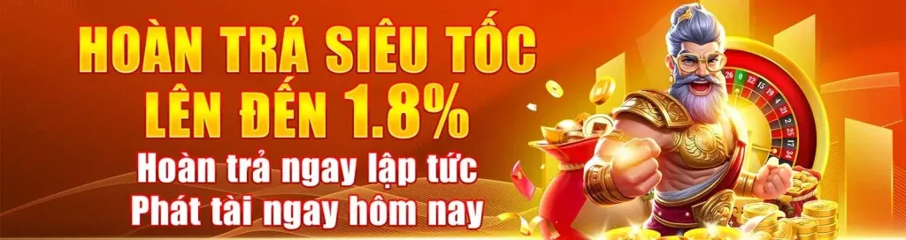 Hoàn trả cược thua cao nhất thị trường iwinclub